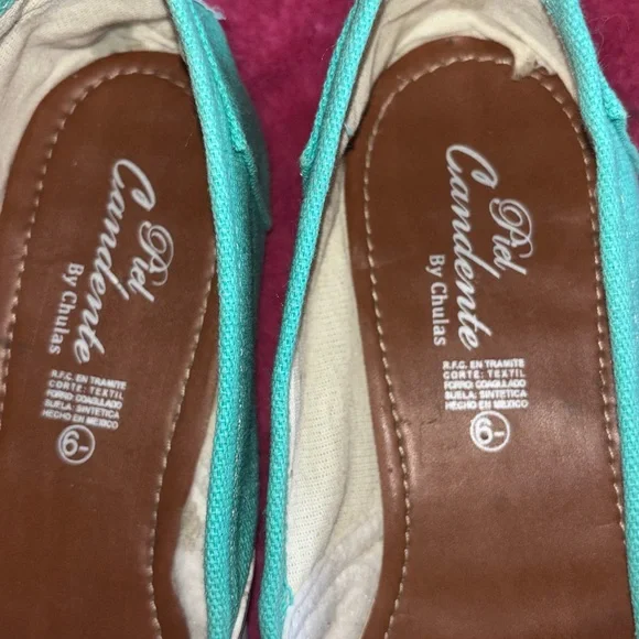 EUC Candente by Chulas espadrille-style shoes featuring a design inspired by Fri - Picture 5 of 10